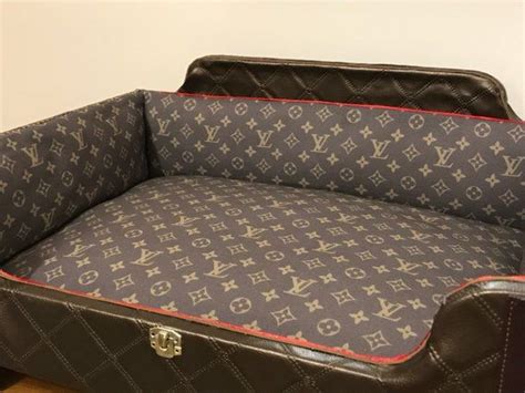 replica louis vuitton dog bed|louis vuitton dog clothes.